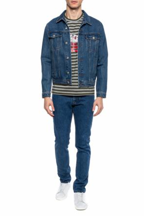 Patterned t-shirt with a print, zdjęcie 2 Patterned t-shirt with a print od Junya Watanabe Comme des Garcons
